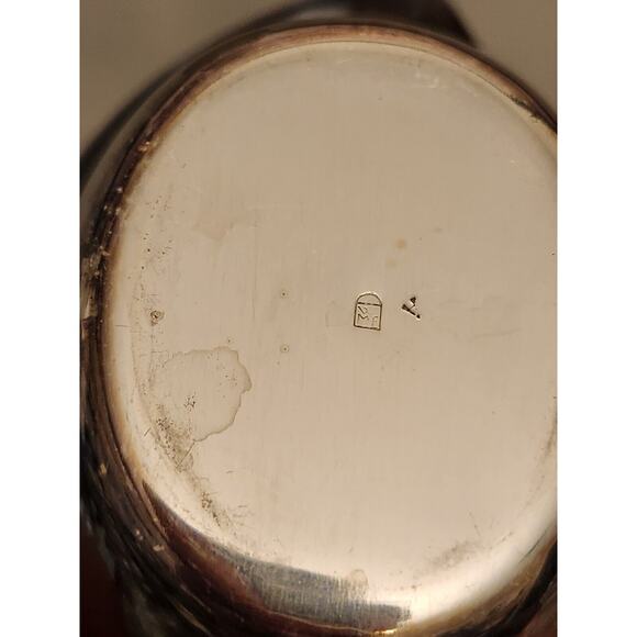 7 Pc *read Vintage WMF Silver plated Tray Serving Tea Set German - Picture 7 of 9